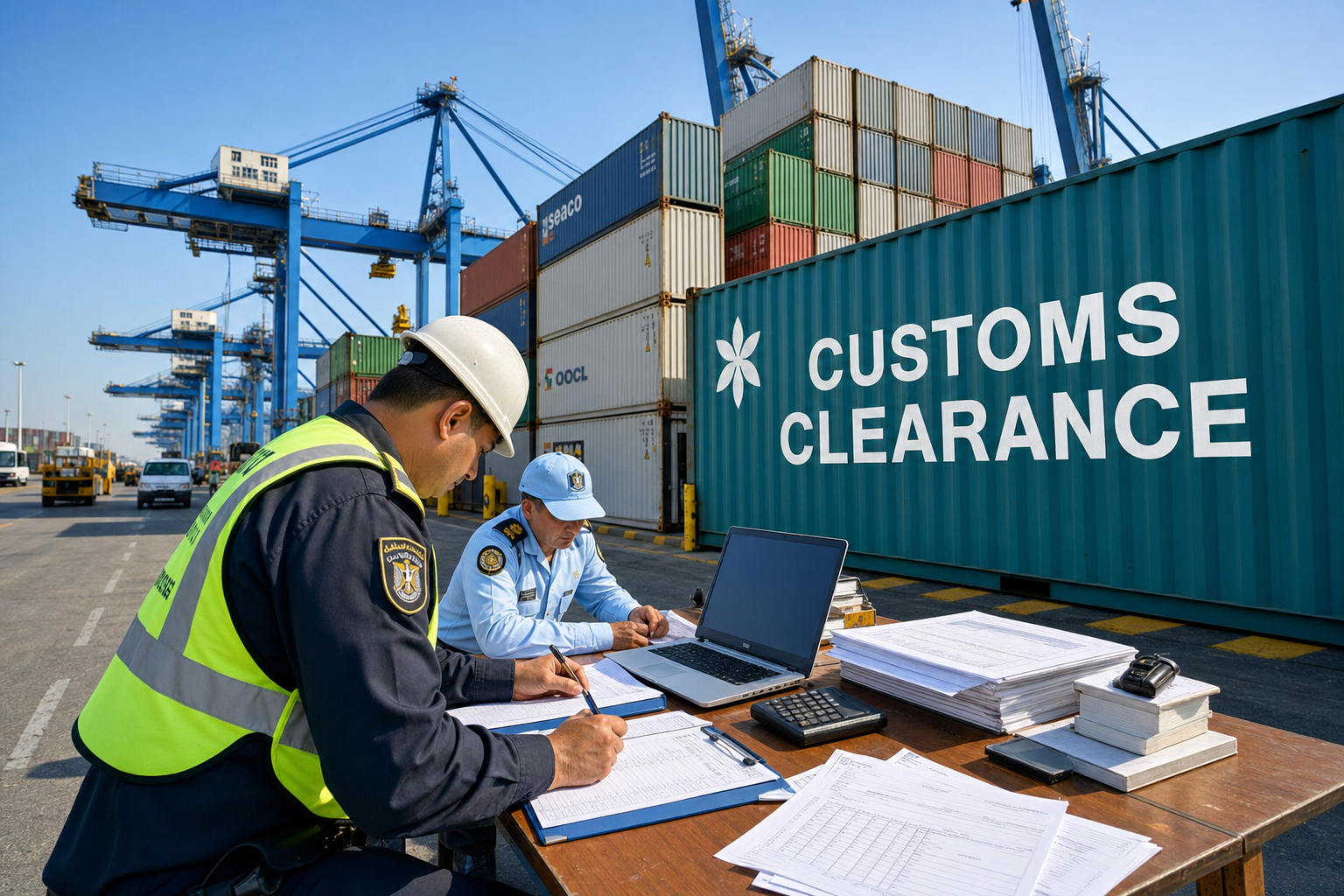 customs clearance Egypt port inland transport
