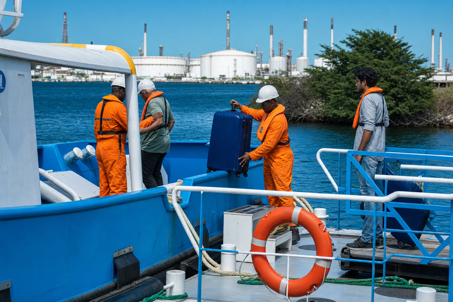 Vessel Husbandry Services Egypt — Crew Change