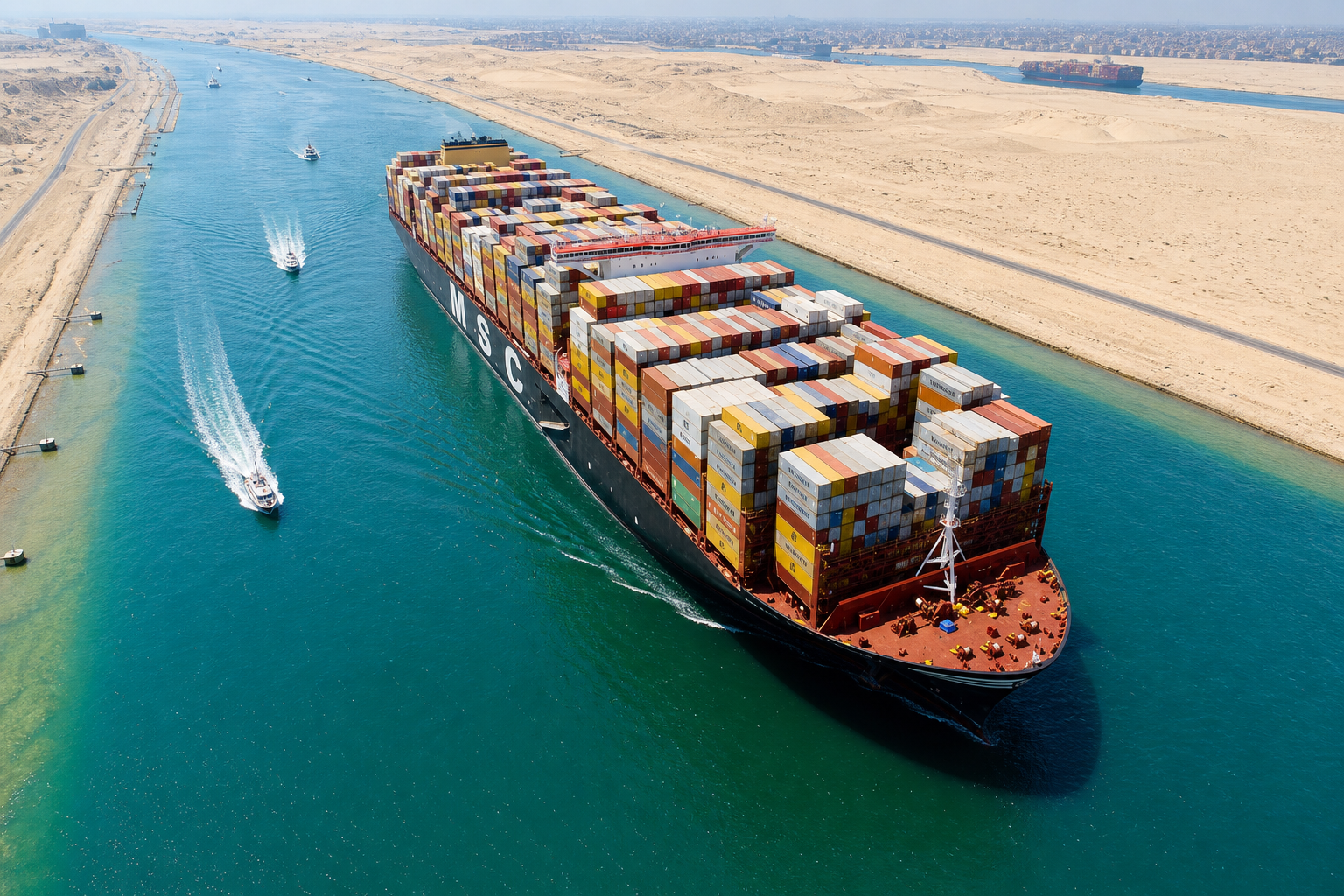 Suez Canal Transit Services Egypt